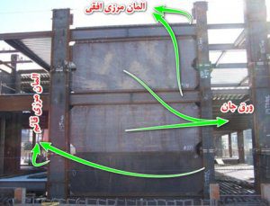 دیوار برشی فولادی
