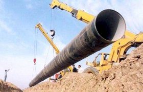 افتتاح خط انتقال آب خلیج ‌فارس با سرمایه‌گذاری شرکت‌های معدنی