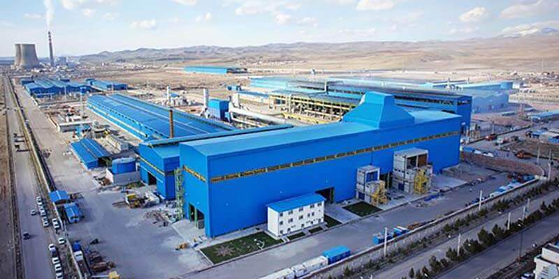 رشد ۵۰ درصدی صادرات مجتمع فولاد صنعت بناب