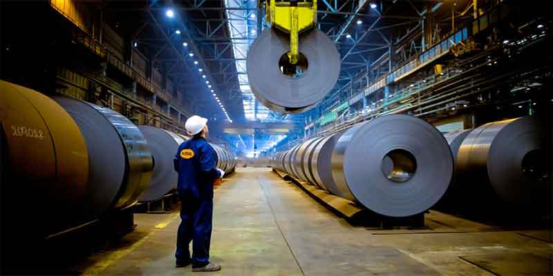بهبود قیمت فولاد در بازار معاملات آتی چین