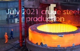 رشد ۳٫۳ درصدی تولید فولاد خام در گزارش انجمن فولاد جهانی